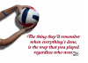 11x14 Print - Volleyball, The Way